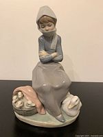Front view of Lladro porcelain figurine