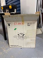 Front of Sears fondue party set carton