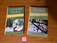 Front covers of both paperback books