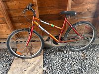 Full left side view of Supercycle mountain bike