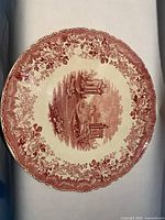 Top view showing full design of platter