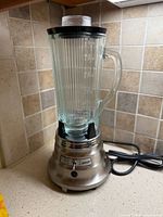 Full view of Waring blender assembled