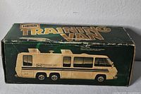 Front of original Hess Training Van box