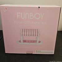 Front of Funboy Floating Cabana Bar box
