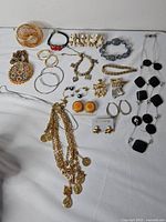 All 18 pieces laid out together for overall view