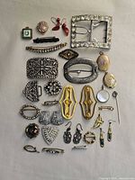 Group shot showing all jewellery pieces