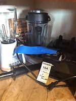 Vitamix blender base, container, tamper, Oster Durablast Classic blender with glass jar