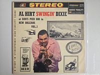 Front cover showing title, artist, catalog number