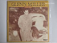 Front album cover showing Glenn Miller Pure Gold title and RCA logo