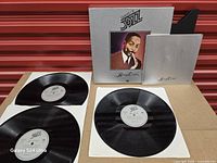 Full set showing three LPs, outer slipcase, inner jacket