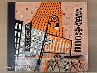 Front cover of illustrated binder