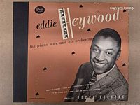Front cover of Decca binder showing title and artist