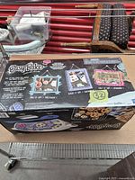 Box top showing Easy-Bake branding and images of baked treats