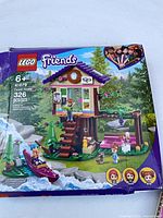 Front of LEGO Friends 41679 Forest House box