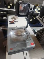 Front view of 3M 9100 projector with mirror arm raised