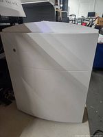 Front view of Blueair air purifier