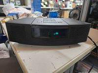 Front view showing display illuminated and exterior condition