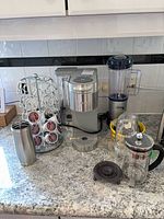 Group shot of all items on countertop