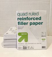 Front view of stacked packs showing up & up branding and quantity