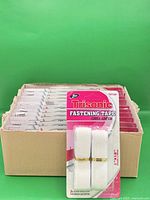 Box of 24 Trisonic fastening tape packs, front view