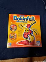 Front view of sealed Downfall box