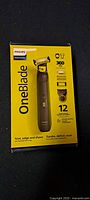 Front of sealed Philips OneBlade Pro box