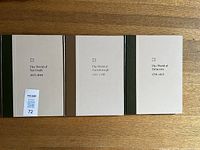 Front covers of the three Time-Life Library of Art books