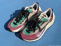 Top view of both sneakers showing overall design and colorway