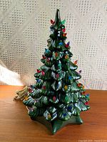 Full view of ceramic Christmas tree