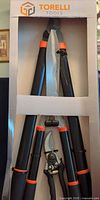 Front of boxed Torelli pruning set showing all three tools
