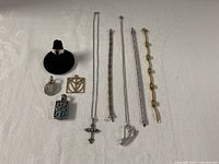 Full layout showing all jewelry pieces