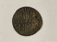 Reverse with shields, denomination III, date 1599