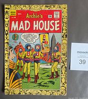 Front cover displaying title, artwork, price, issue and date