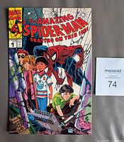 Front cover of comic showing title, artwork and issue details