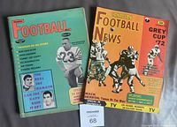 Front covers of both magazines