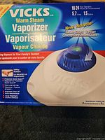 Retail box showing product details and capacity