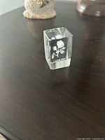 Front view showing 3D rose and "I LOVE YOU" text