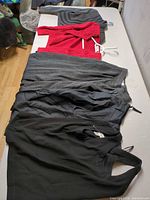 All five Ellen Tracy garments laid out on table