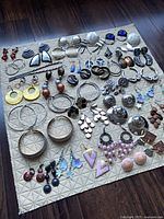 Entire assortment laid out on mat