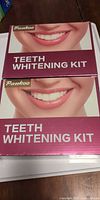 Front view showing two Pankoo Teeth Whitening Kit boxes