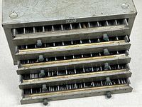 Front of Huot 5-drawer cabinet showing drawers and handles