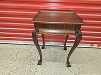 Front view showing entire coffee table