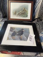 Both framed Bateman prints together