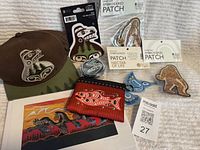 Group shot of all eight items