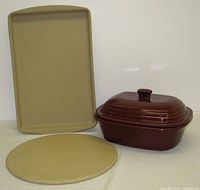 Group shot of all three stoneware pieces