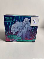 Front view of Scarlet & Violet Journey Together Elite Trainer Box