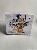 Front of Prismatic Evolutions Elite Trainer Box showing artwork and branding