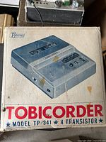 Retail box showing Tobicorder TP-341 image and specs