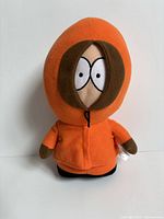 Front view of Kenny plush showing overall design