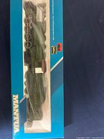 Locomotive and tender in Mantua window box